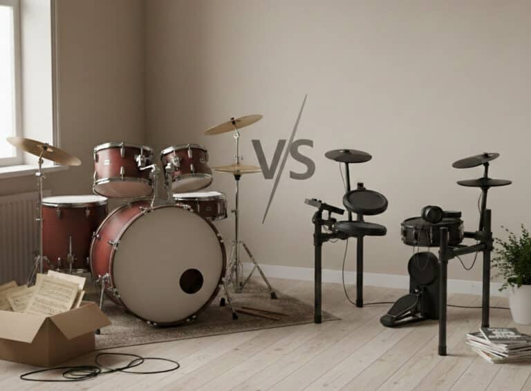 Batterie électronique ou acoustique pour débuter