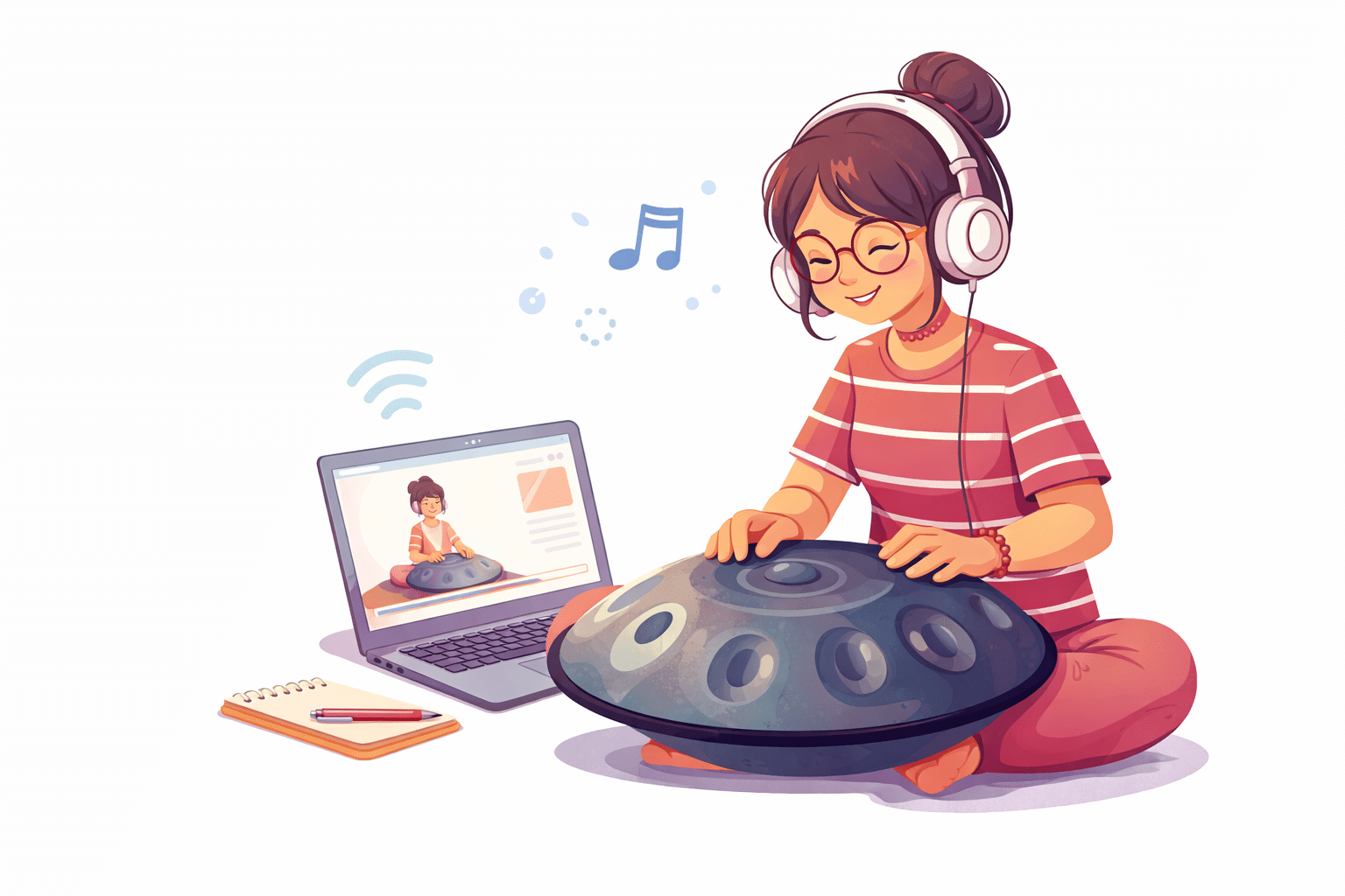 apprendre handpan en ligne