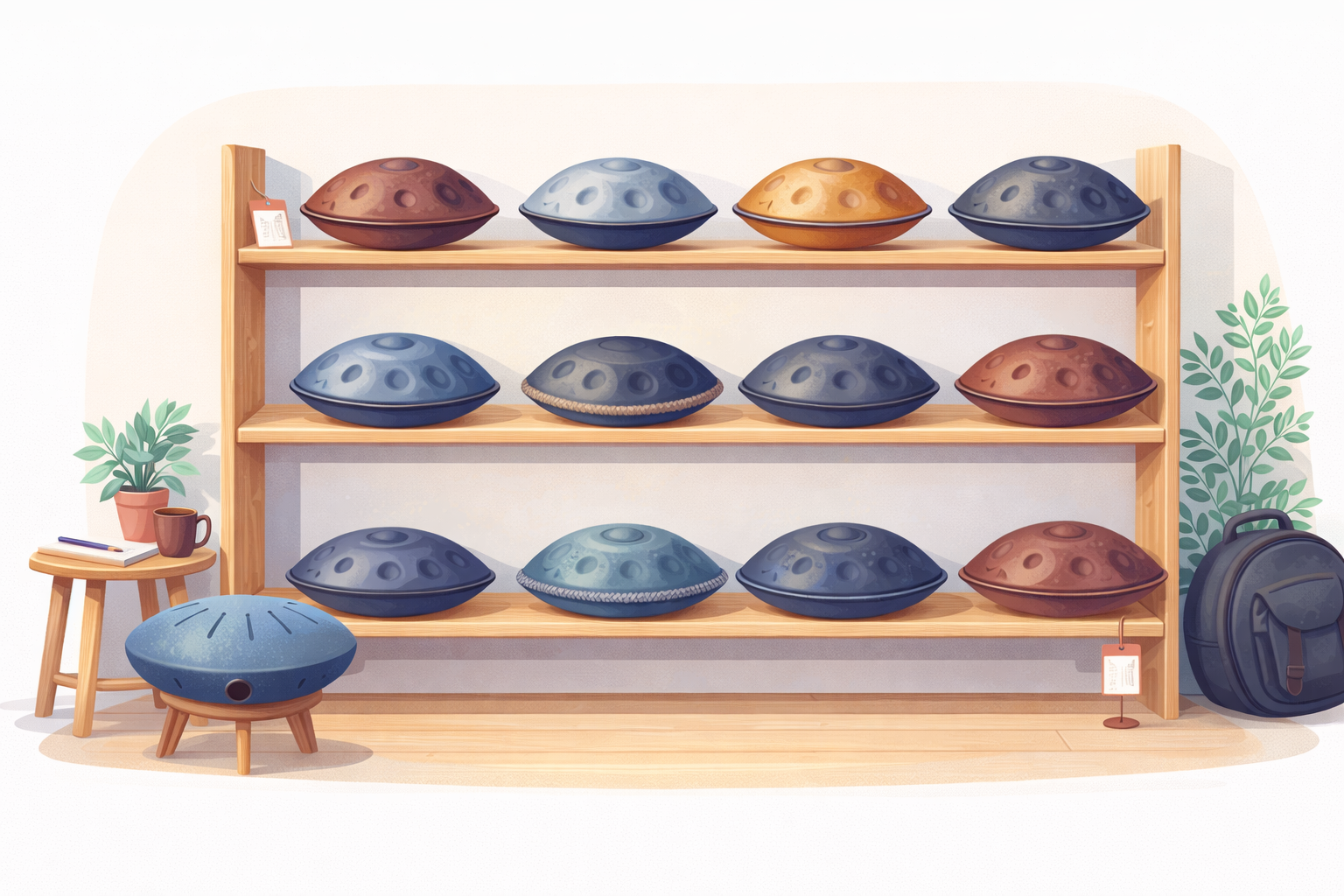 choisir modele de handpan