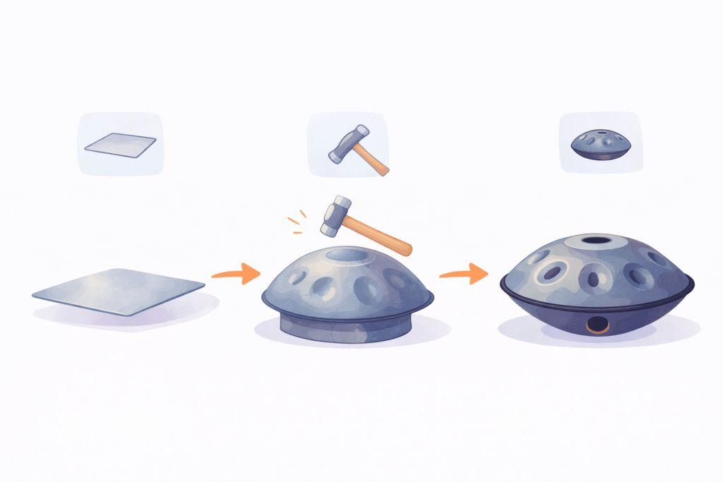 fabrication handpan
